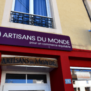 Boutique Artisans du monde Dieuze - Enseigne paysage